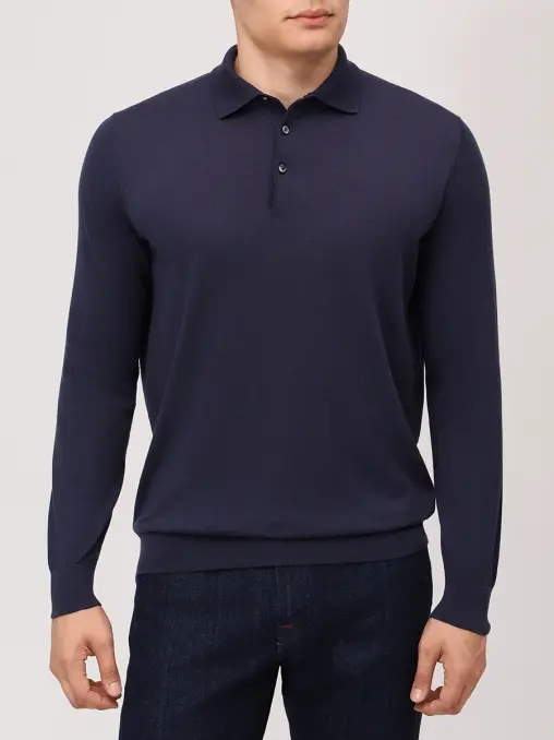 Поло хлопковое FIORONI CASHMERE