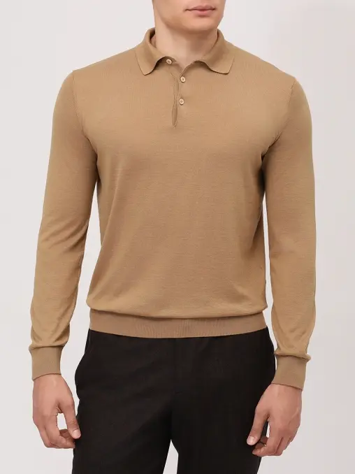 Поло хлопковое FIORONI CASHMERE