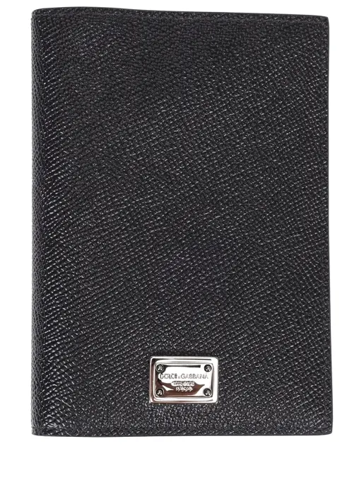 Обложка для документов кожаная DOLCE & GABBANA