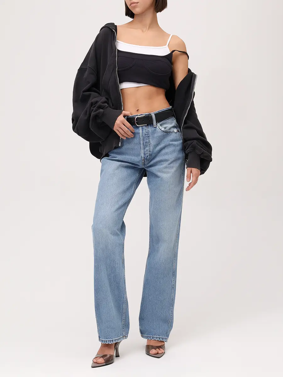 Джинсы хлопковые