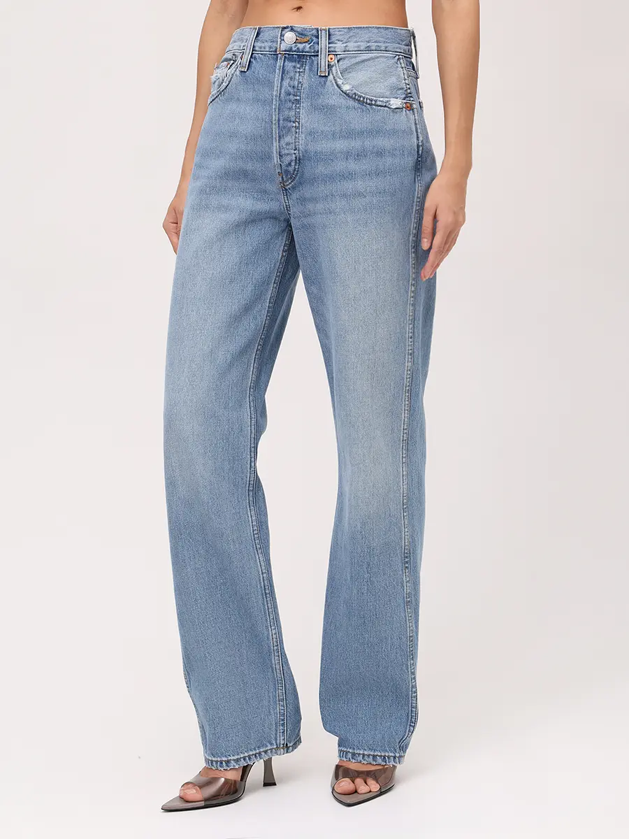 Джинсы хлопковые