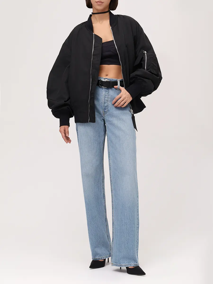 Джинсы хлопковые