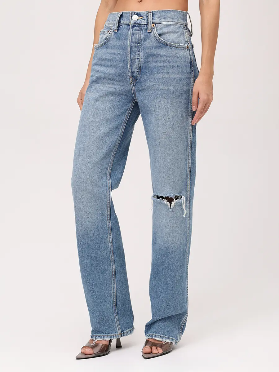 Джинсы хлопковые