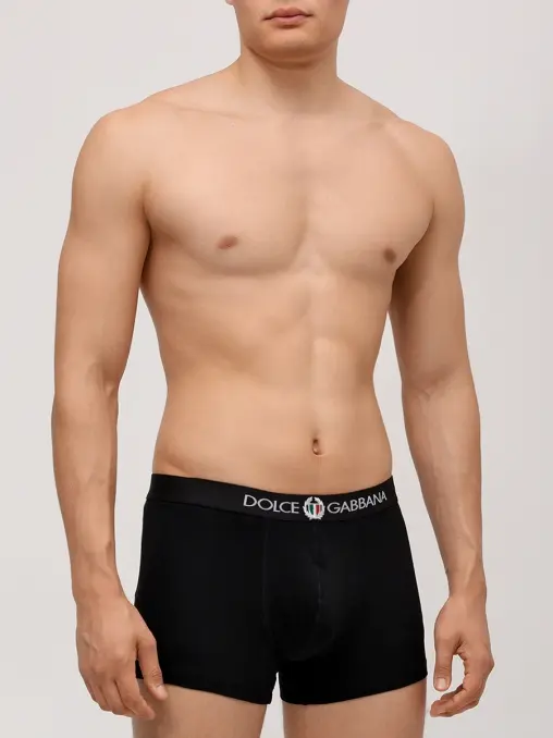 Трусы-боксеры хлопковые DOLCE & GABBANA