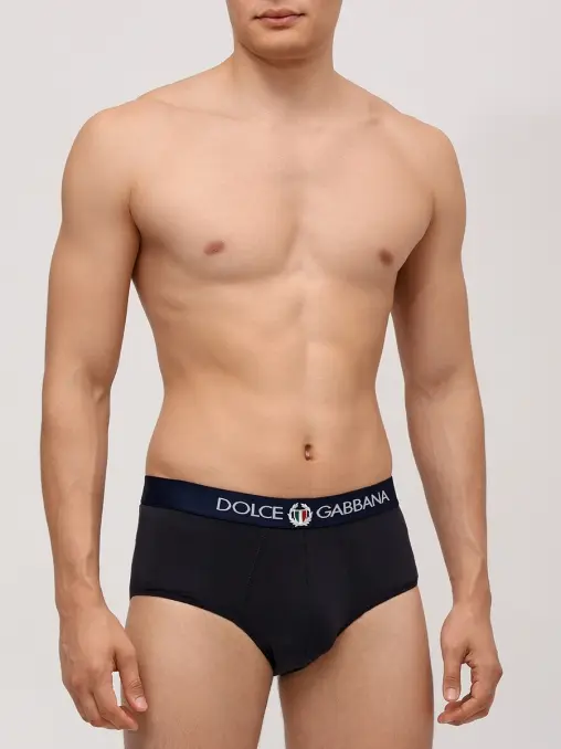 Трусы-слип хлопковые DOLCE & GABBANA