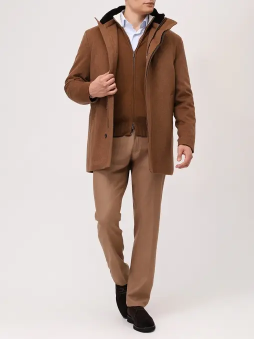 Рубашка Regular Fit хлопковая CESARE ATTOLINI