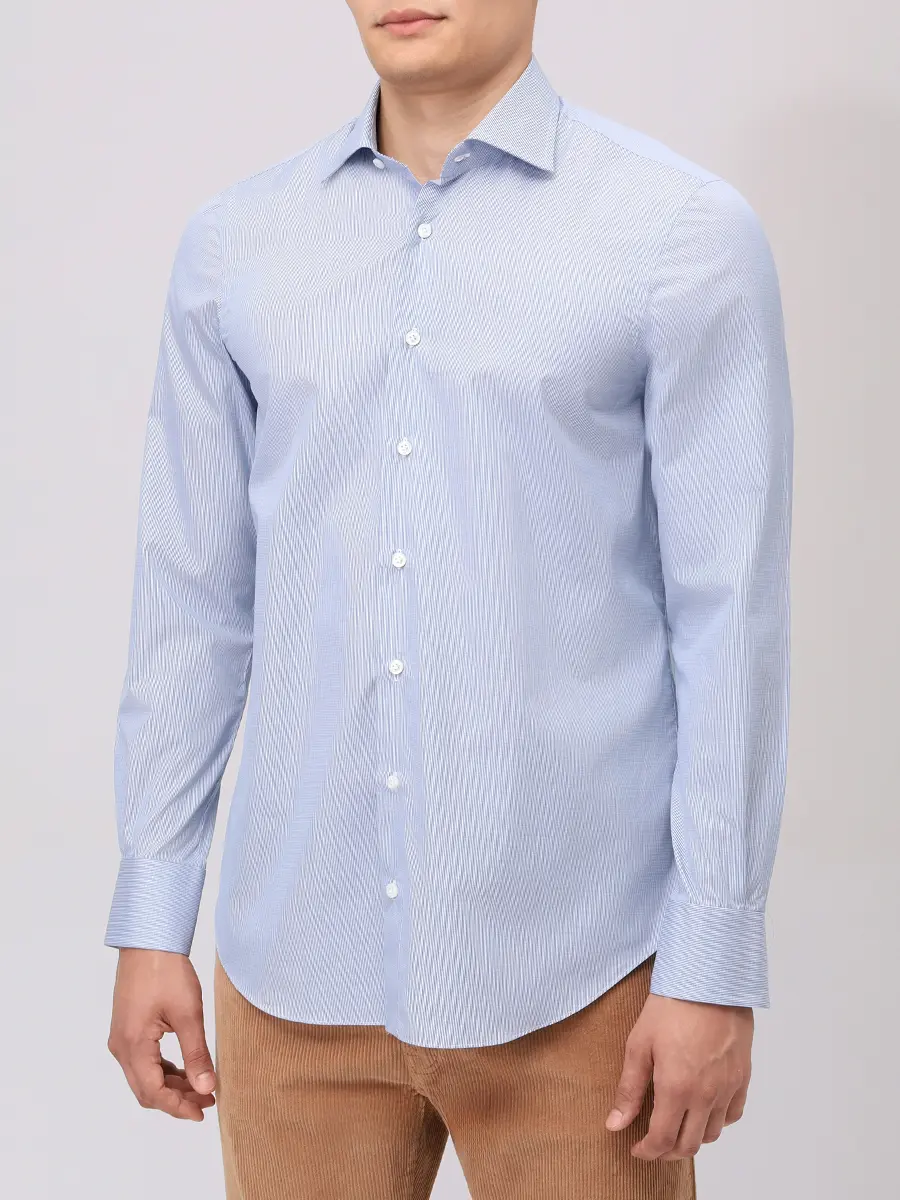 Рубашка Regular Fit хлопковая