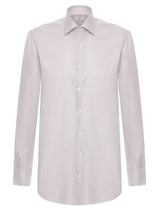 Рубашка Regular Fit хлопковая CESARE ATTOLINI