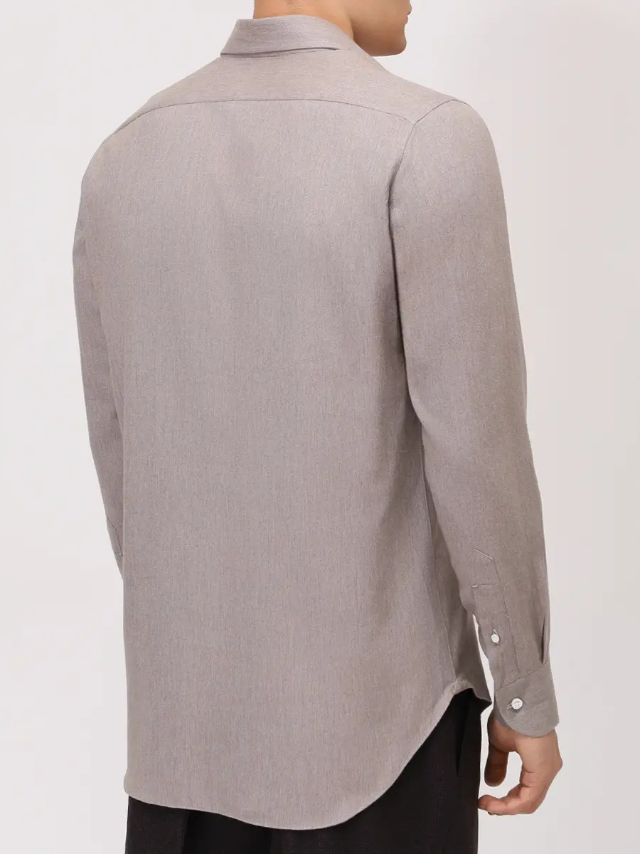 Рубашка Regular Fit из лиоцелла и хлопка