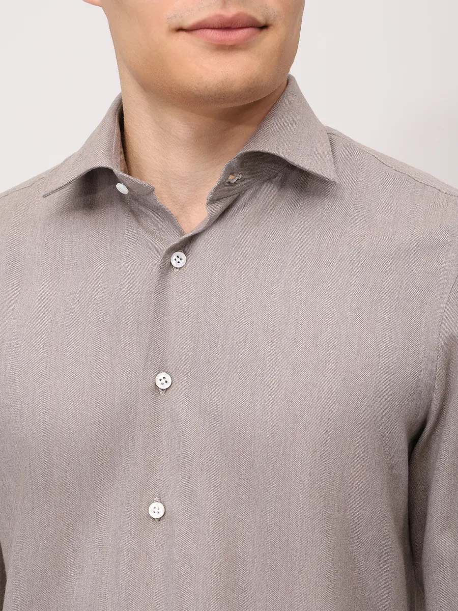 Рубашка Regular Fit из лиоцелла и хлопка