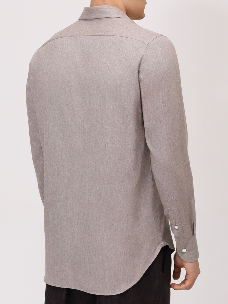 Рубашка Regular Fit из лиоцелла и хлопка