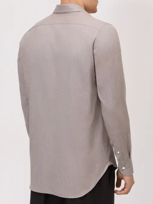 Рубашка Regular Fit из лиоцелла и хлопка CESARE ATTOLINI