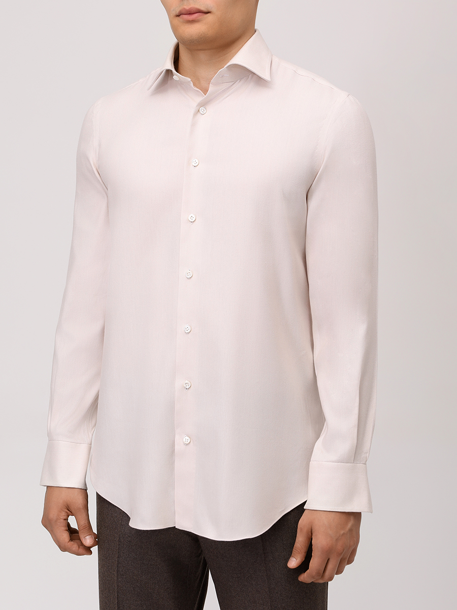 Рубашка Regular Fit из лиоцелла и хлопка