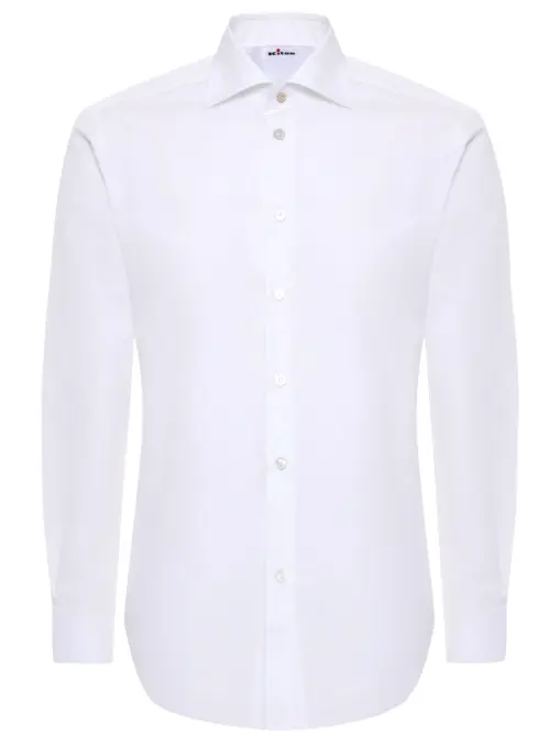 Рубашка Slim Fit хлопковая KITON