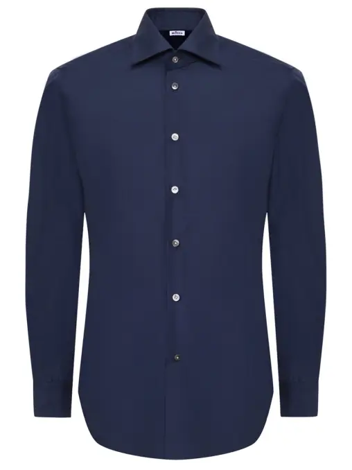 Рубашка Slim Fit хлопковая KITON