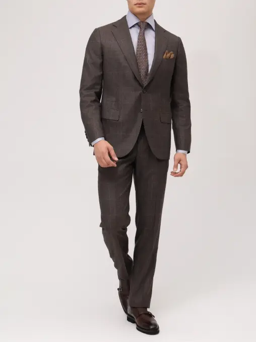 Рубашка Slim Fit хлопковая KITON