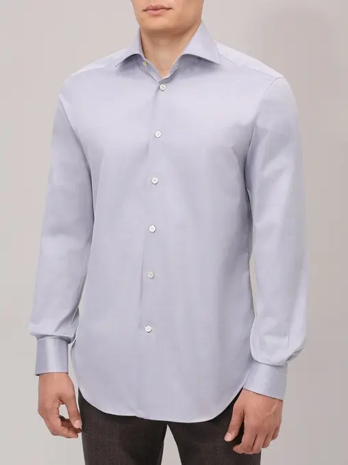 Рубашка Slim Fit хлопковая KITON