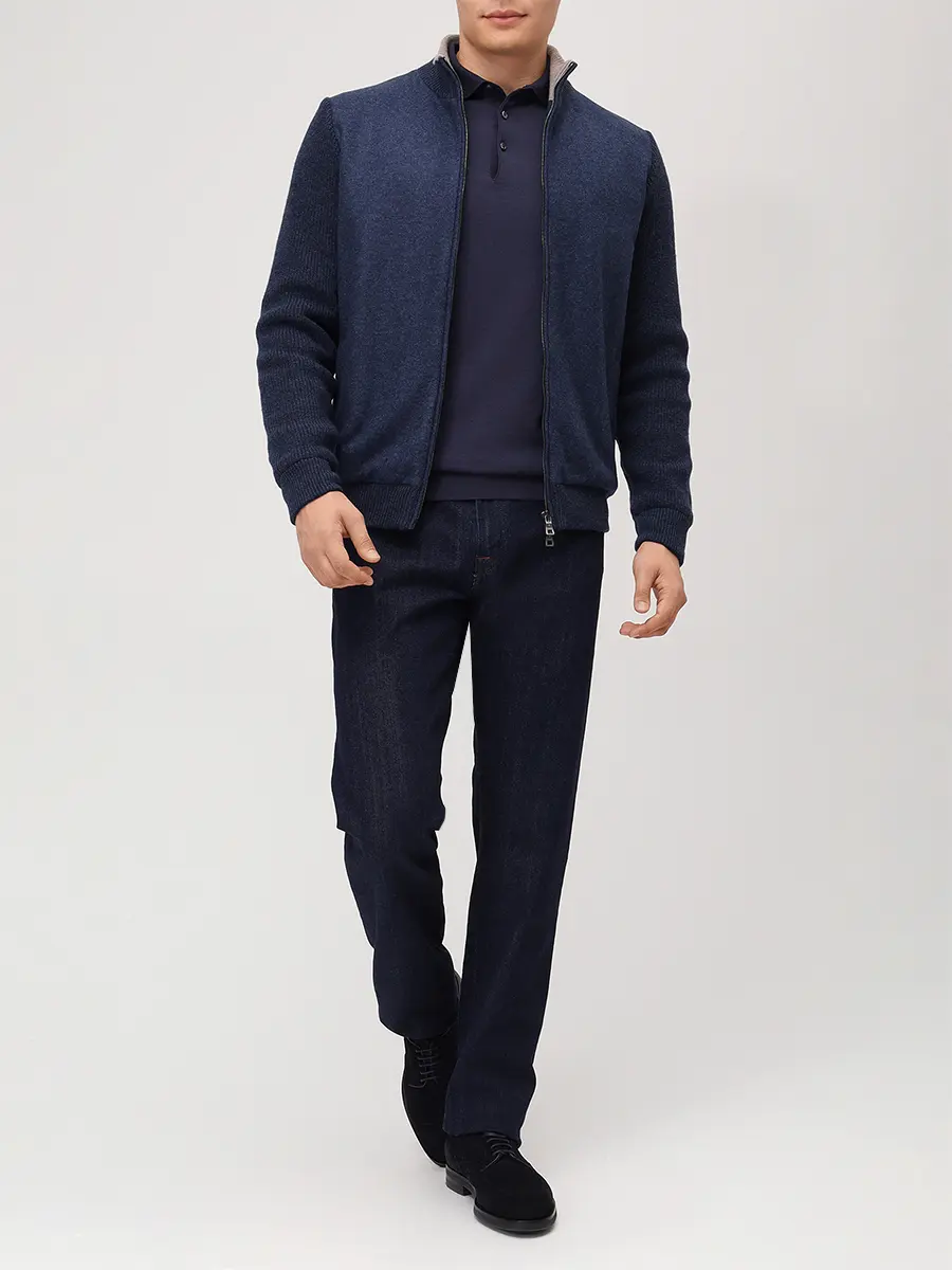 Джинсы Regular Fit хлопковые