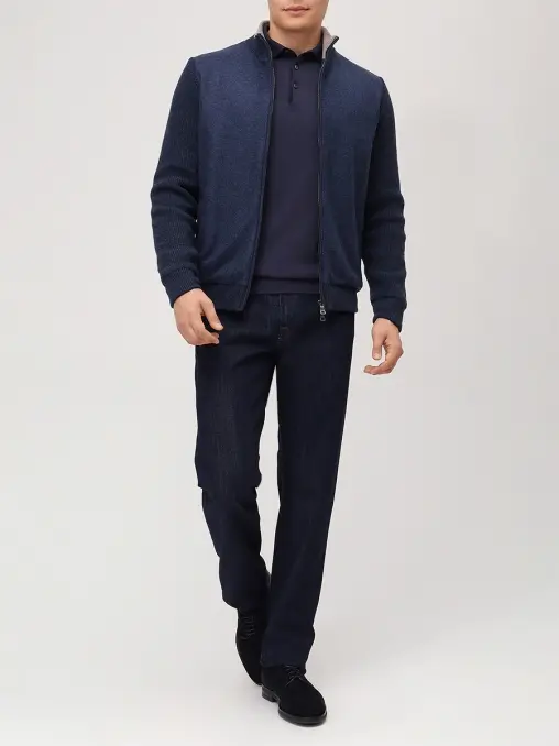 Джинсы Regular Fit хлопковые KITON