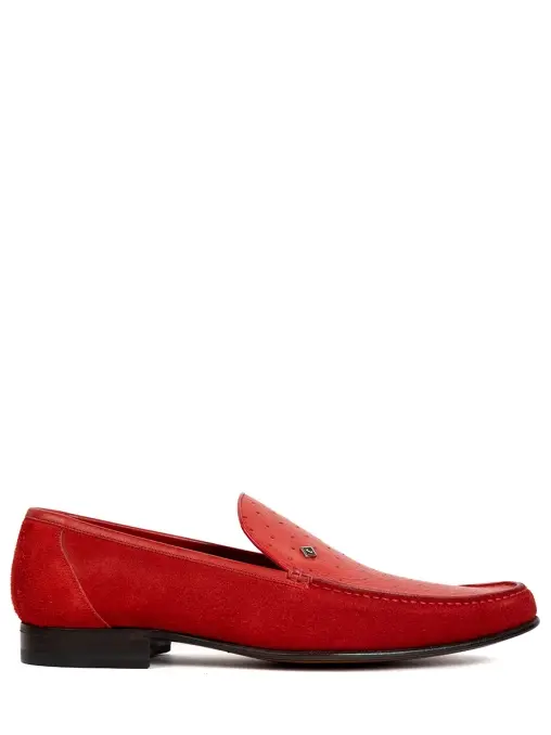 Лоферы замшевые TESTONI