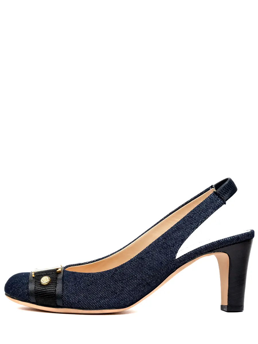 Туфли из кожи и текстиля