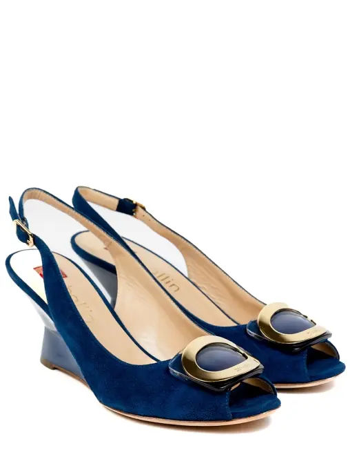 Босоножки замшевые BALLIN