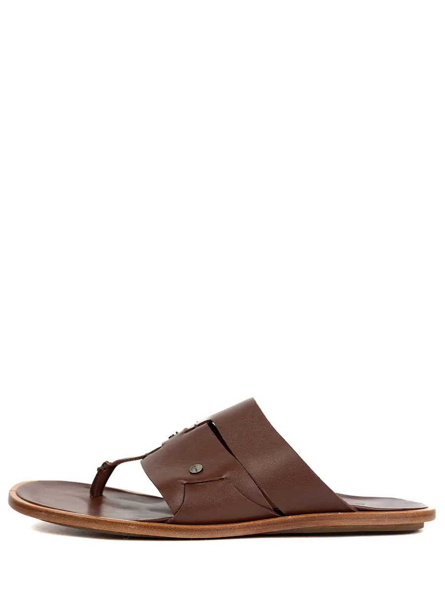 Шлепанцы кожаные