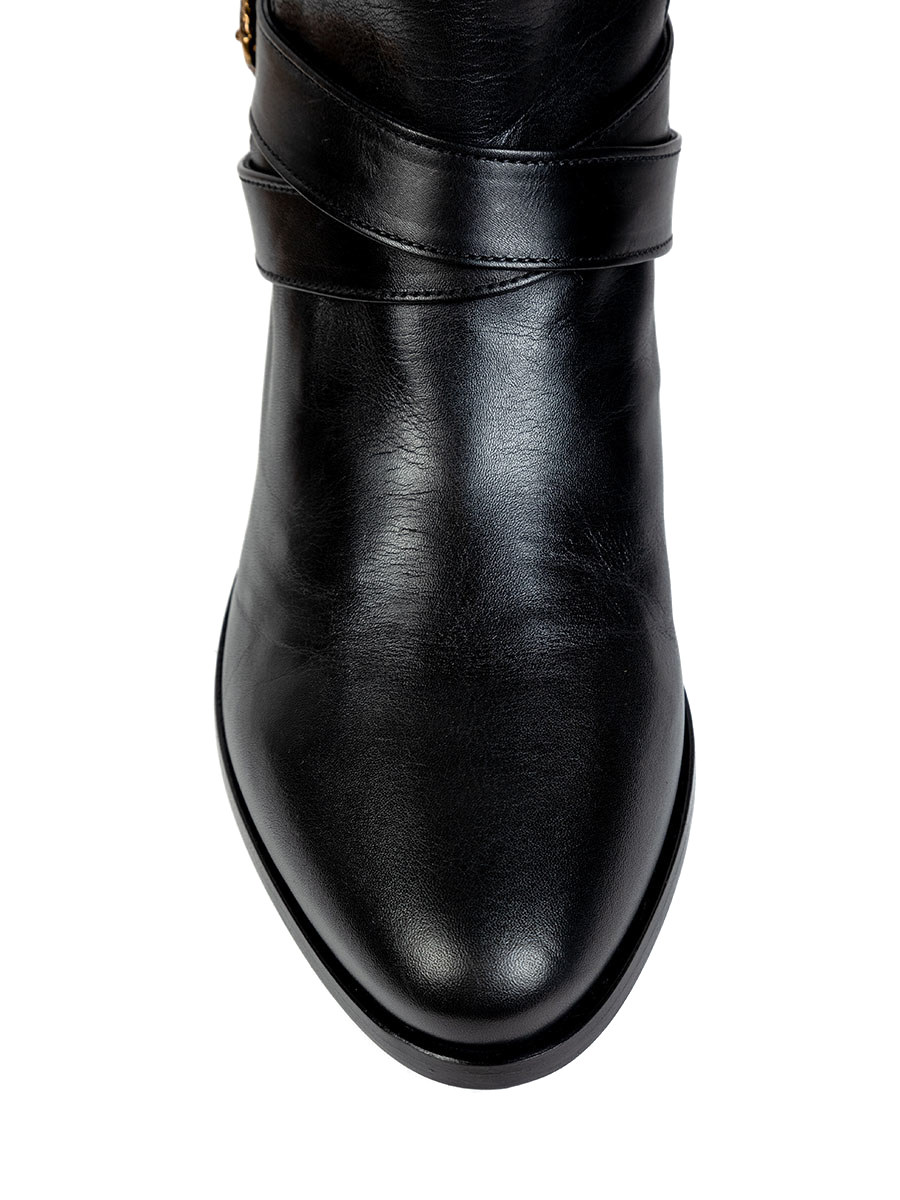 Ботинки кожаные