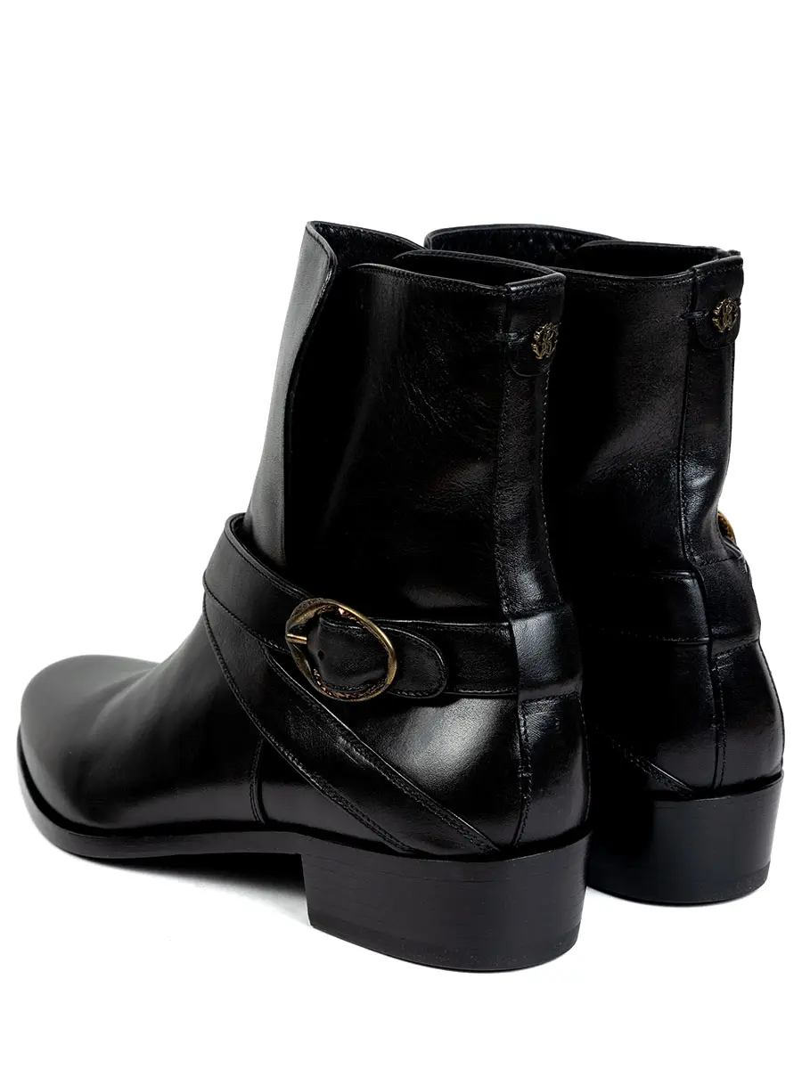 Ботинки кожаные