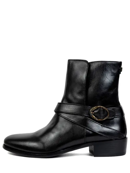 Ботинки кожаные ROBERTO CAVALLI