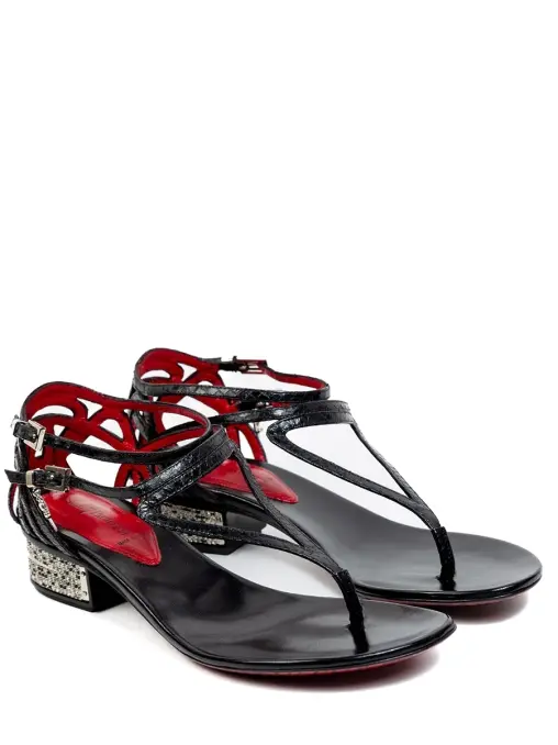 Сандалии кожаные CESARE PACIOTTI