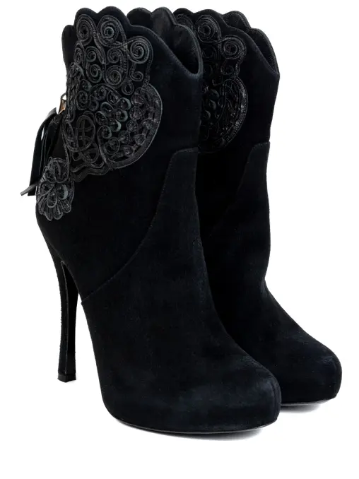 Ботильоны замшевые DSQUARED2