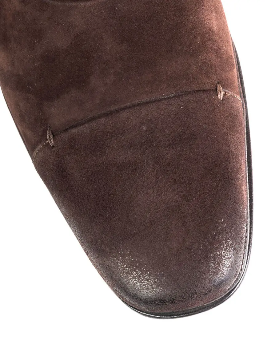 Дерби замшевые