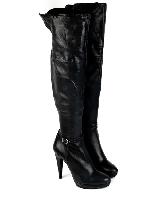 Сапоги кожаные FABI