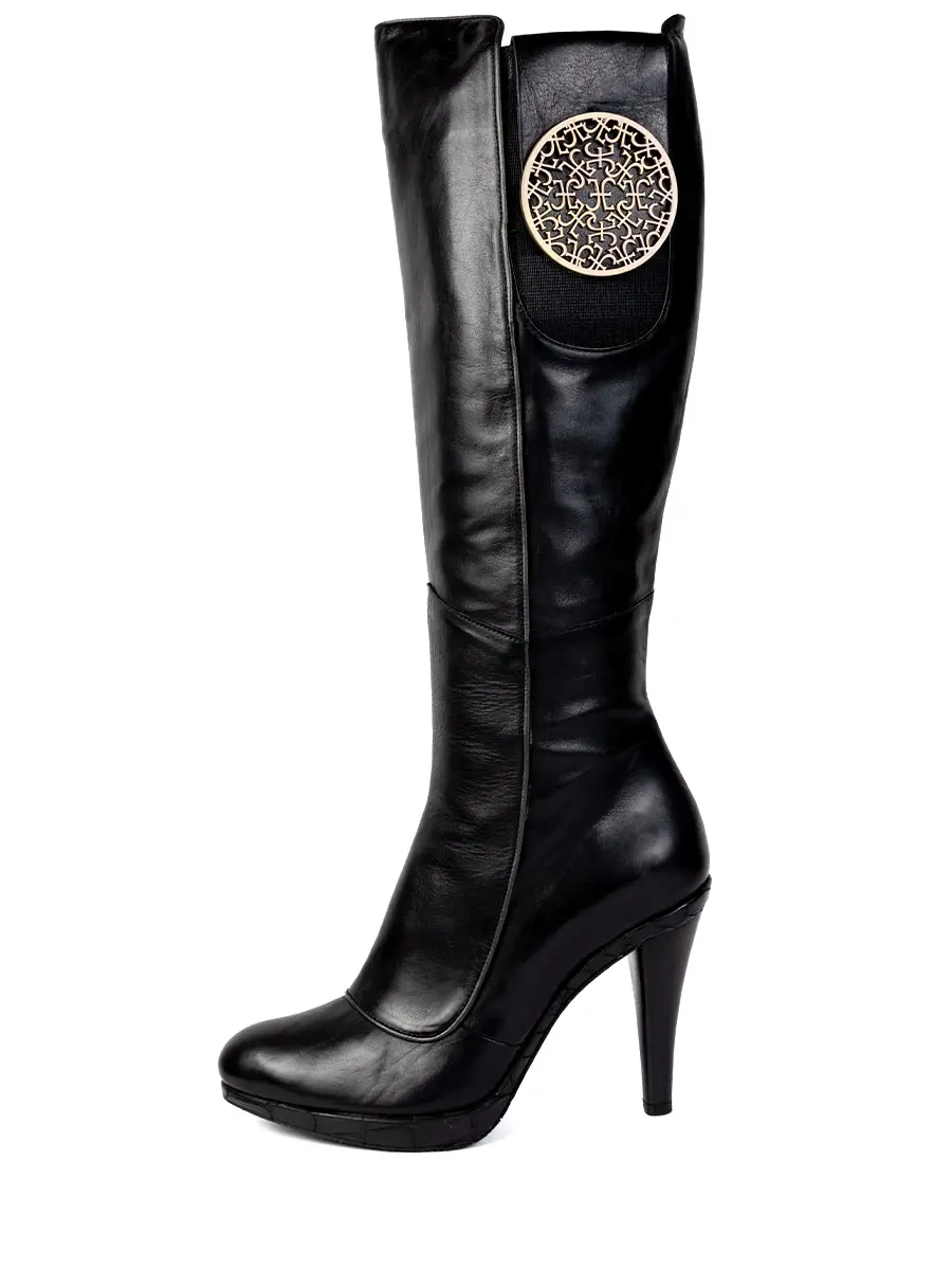 Сапоги кожаные