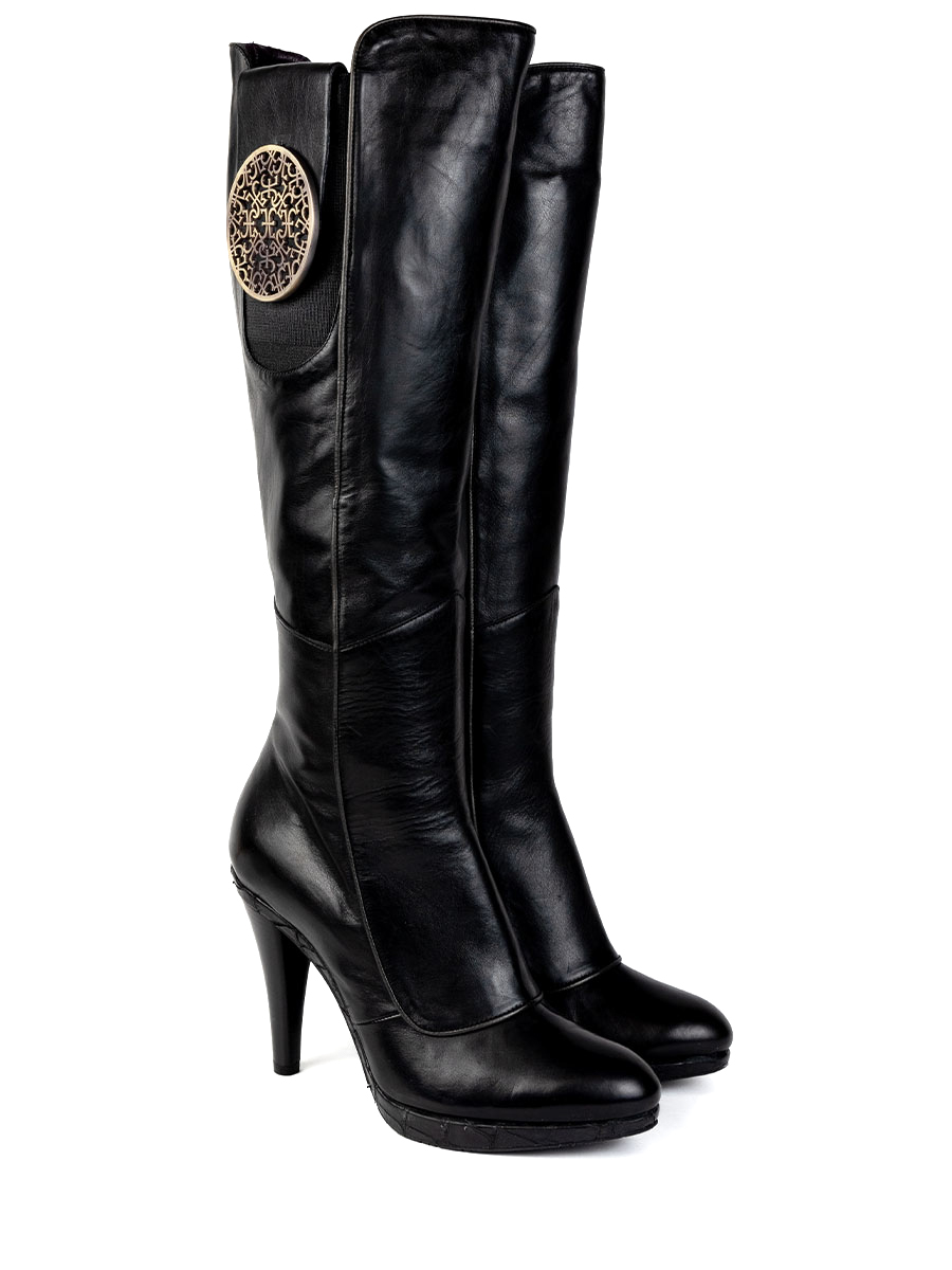 Сапоги кожаные