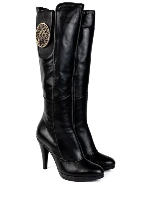 Сапоги кожаные FABI