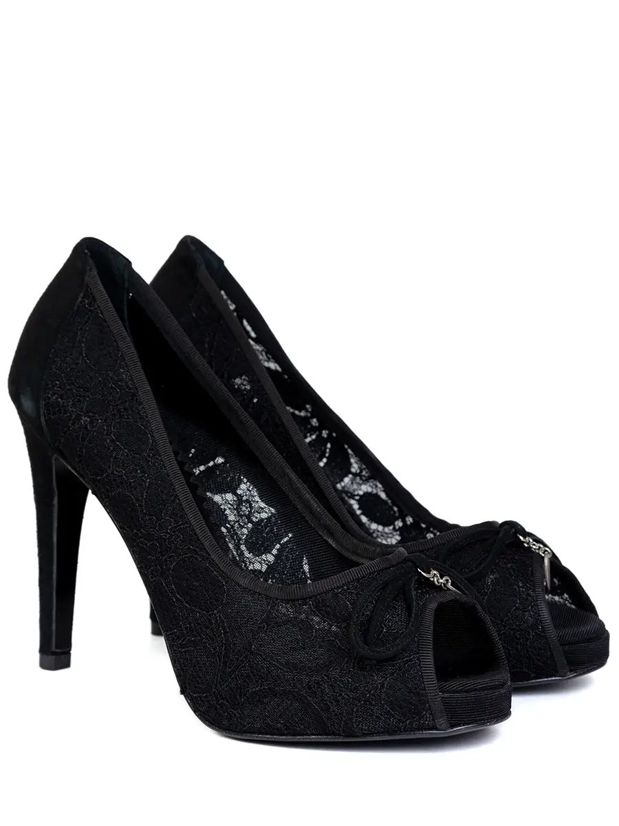 Туфли кружевные