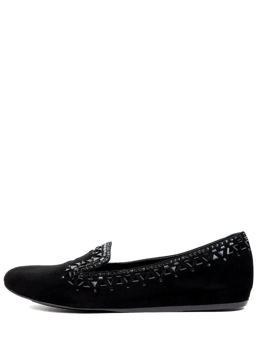 Балетки замшевые