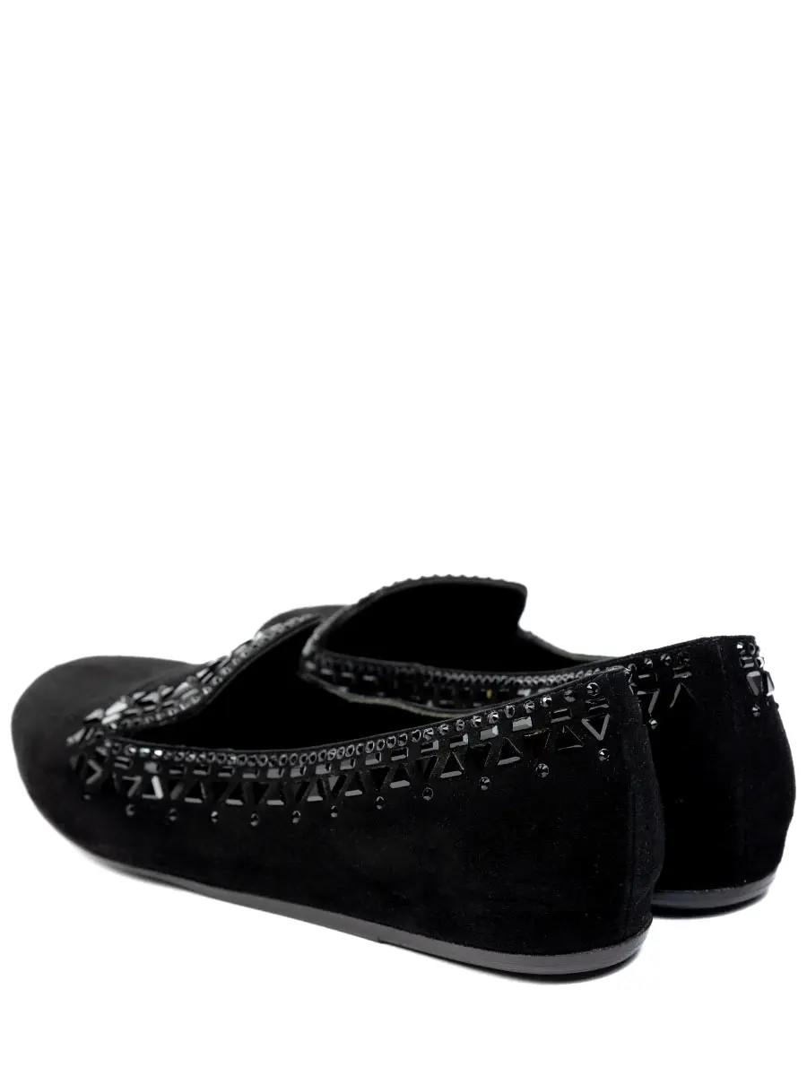 Балетки замшевые