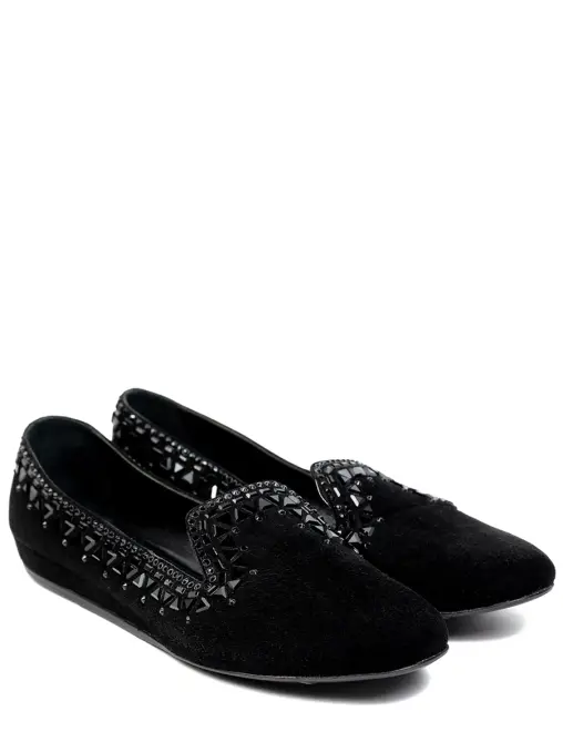 Балетки замшевые LE SILLA