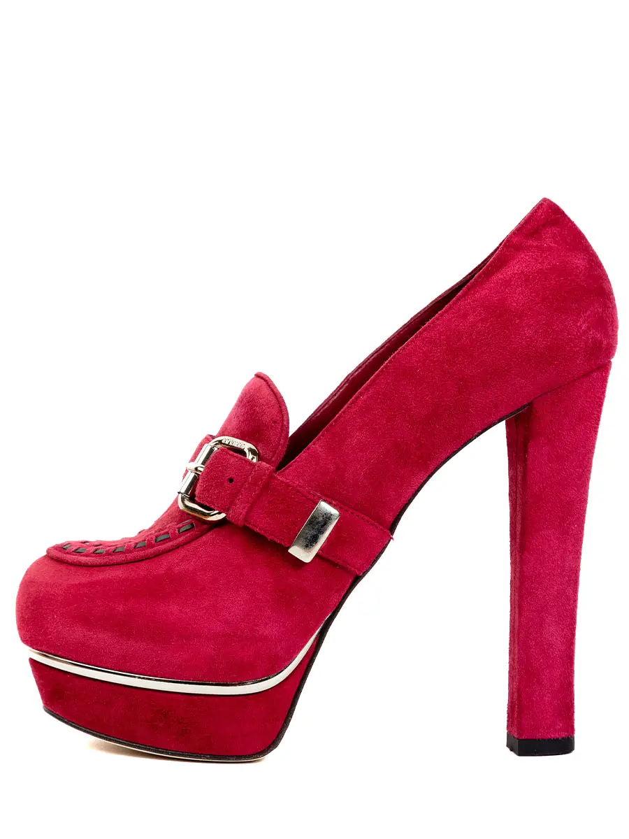 Туфли замшевые