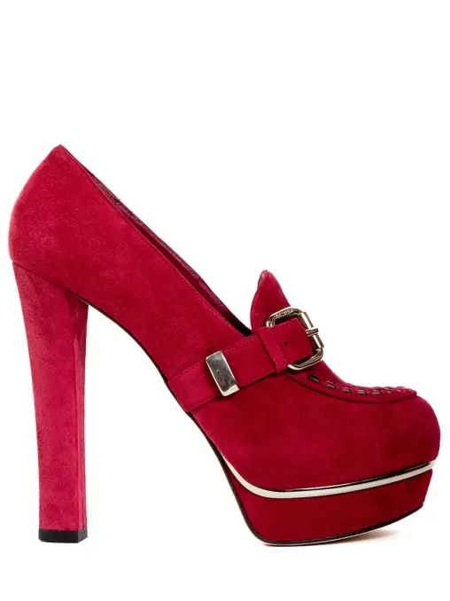 Туфли замшевые LE SILLA