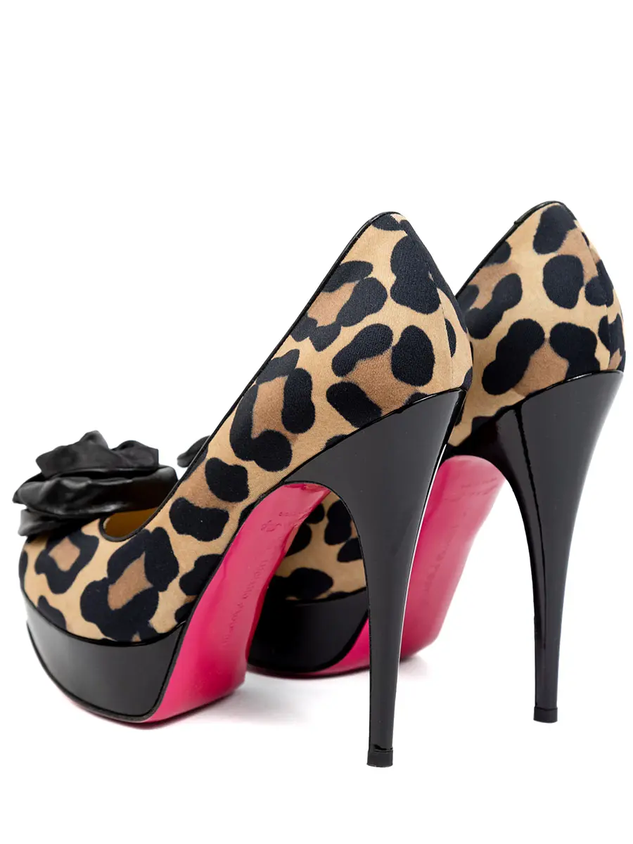 Туфли с принтом