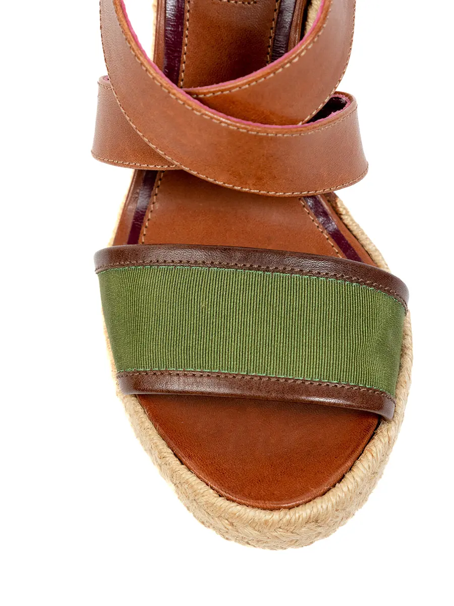 Босоножки комбинированные