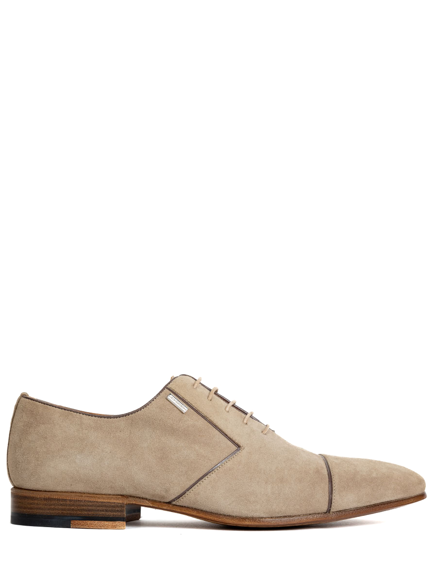 Оксфорды замшевые