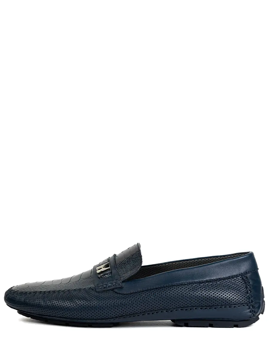 Мокасины кожаные