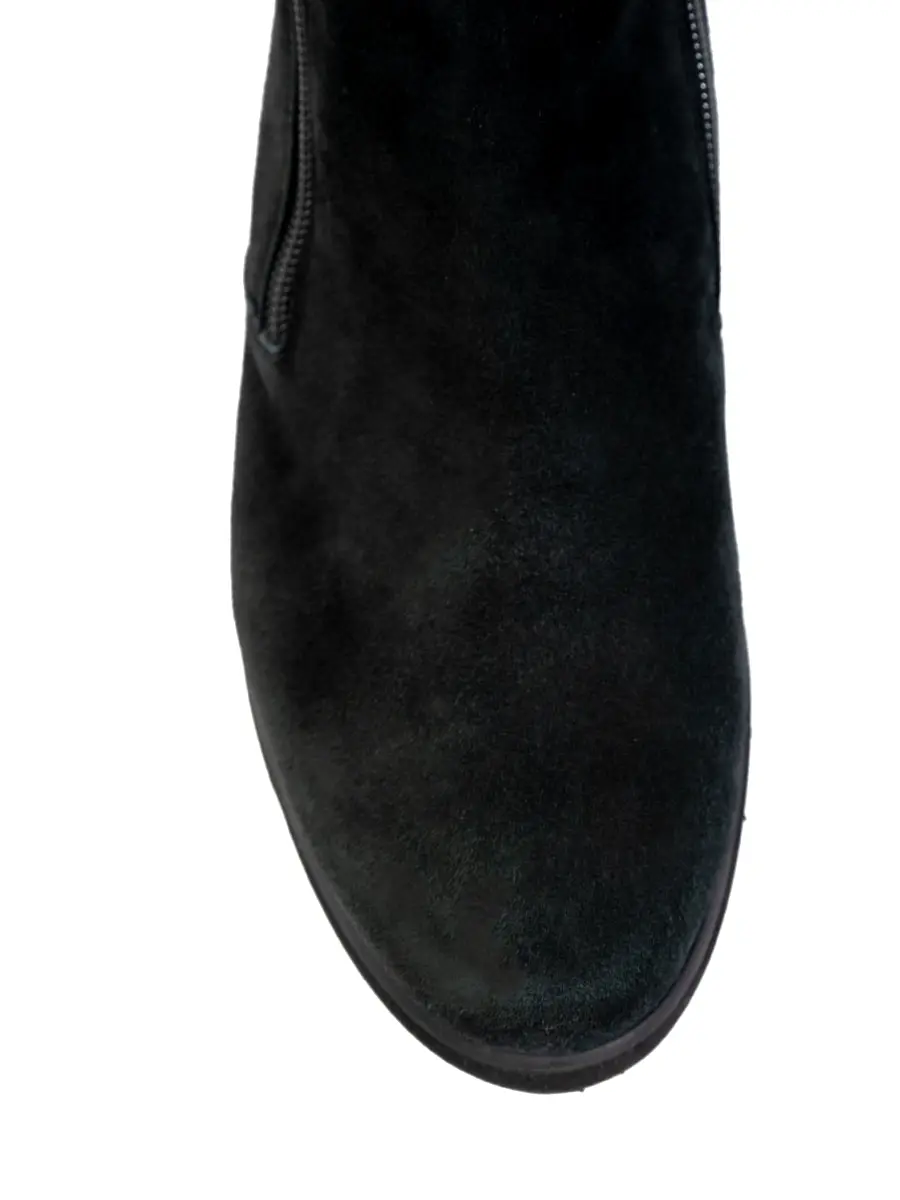 Ботинки замшевые на меху