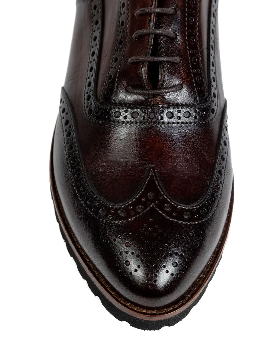 Оксфорды кожаные