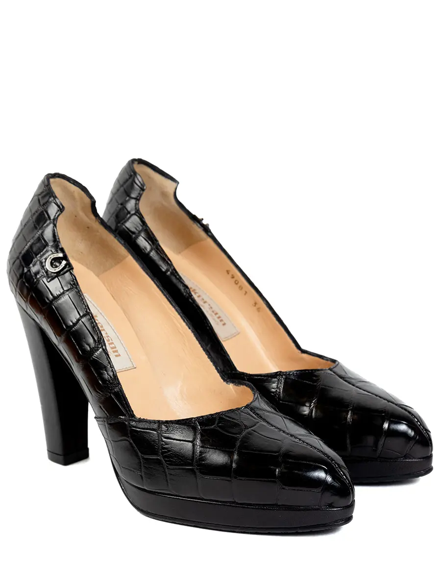 Туфли кожаные